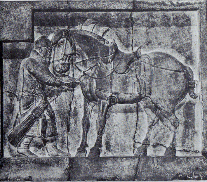 One of Emperor Taizong's horses from Zhaoling