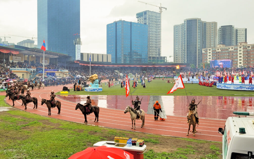 Opening ceremony of Naadam 2023 in Ulan Bator, Mongolia