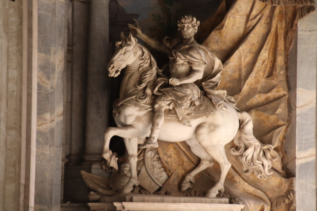 St. Peter's Basilica, Equestrian Statue of Emperor Charlemagne