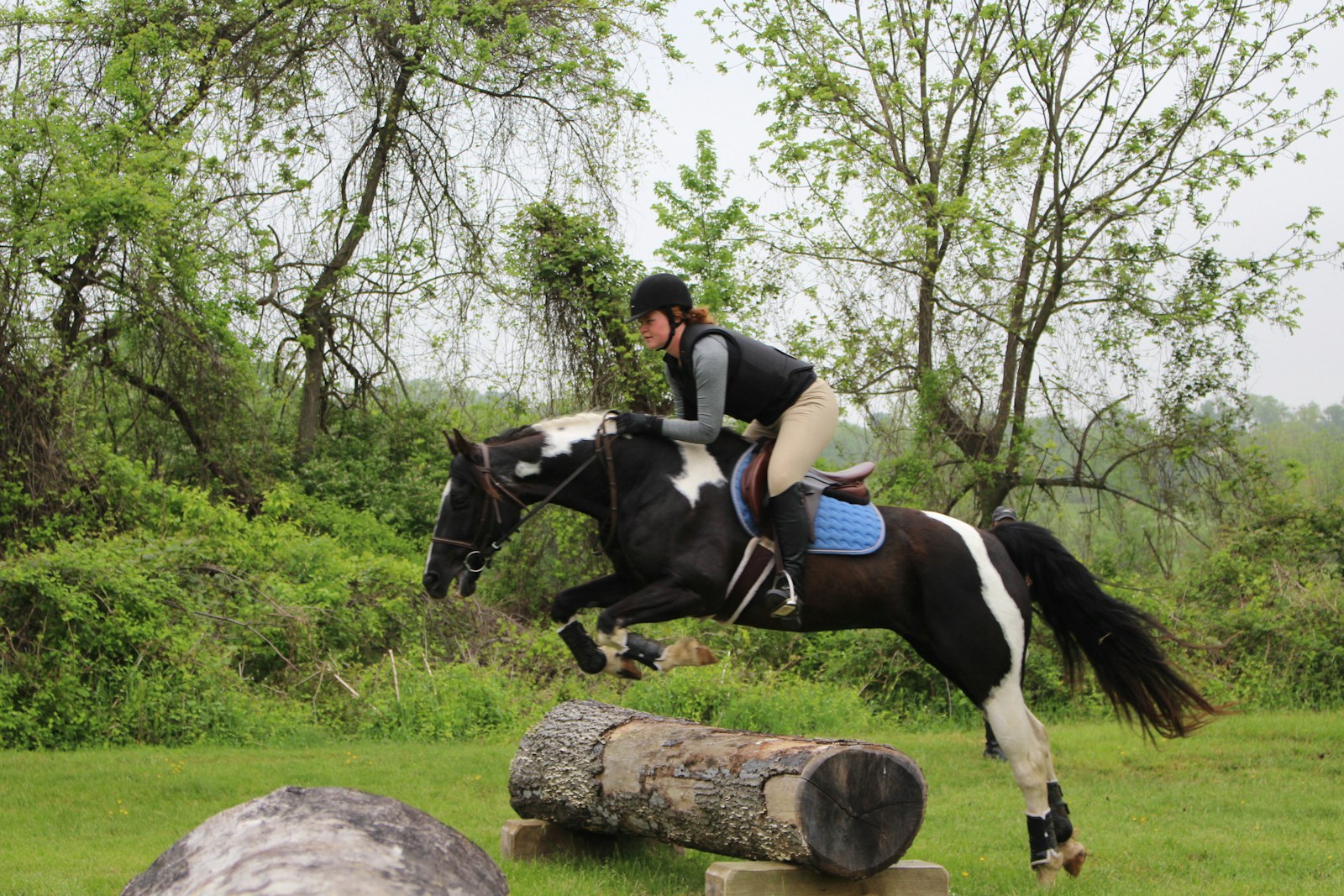 Equestrian riding horse during daytime