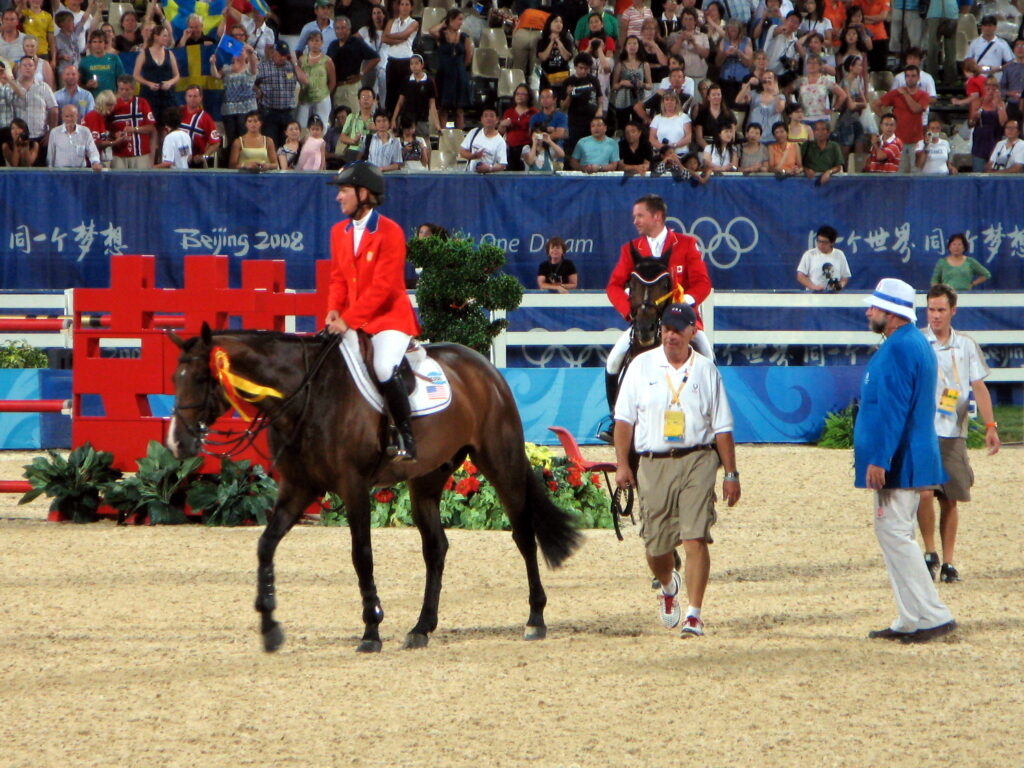 2008 Olympic Games Equestrian Game Day Celemony