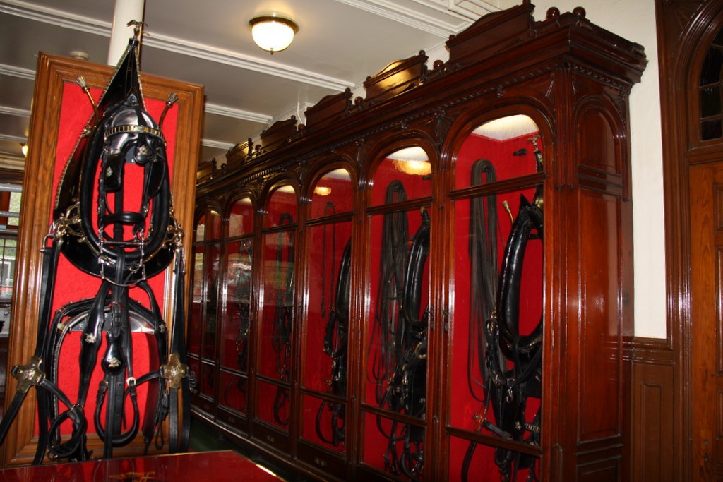 Tack Room inside the Carriage House