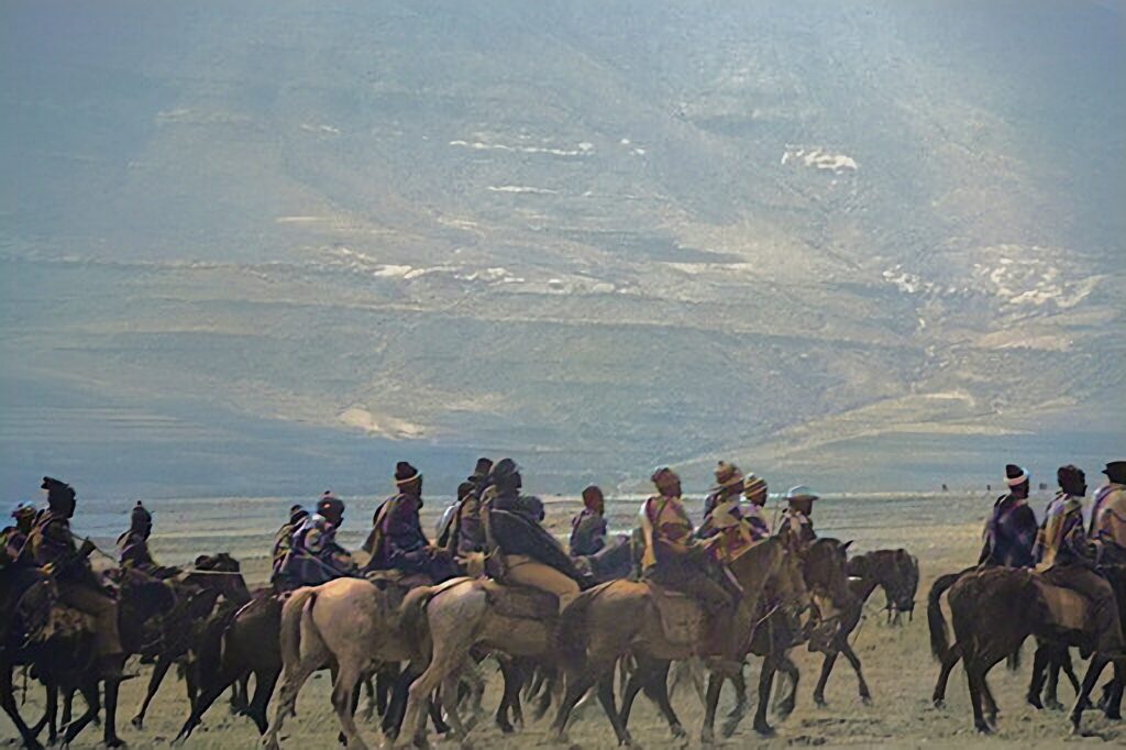 Basotho Tribal Horsemen -Folk Ways