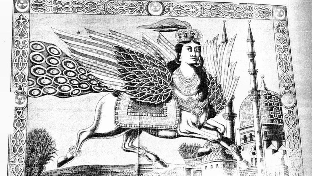 buraq fly in art