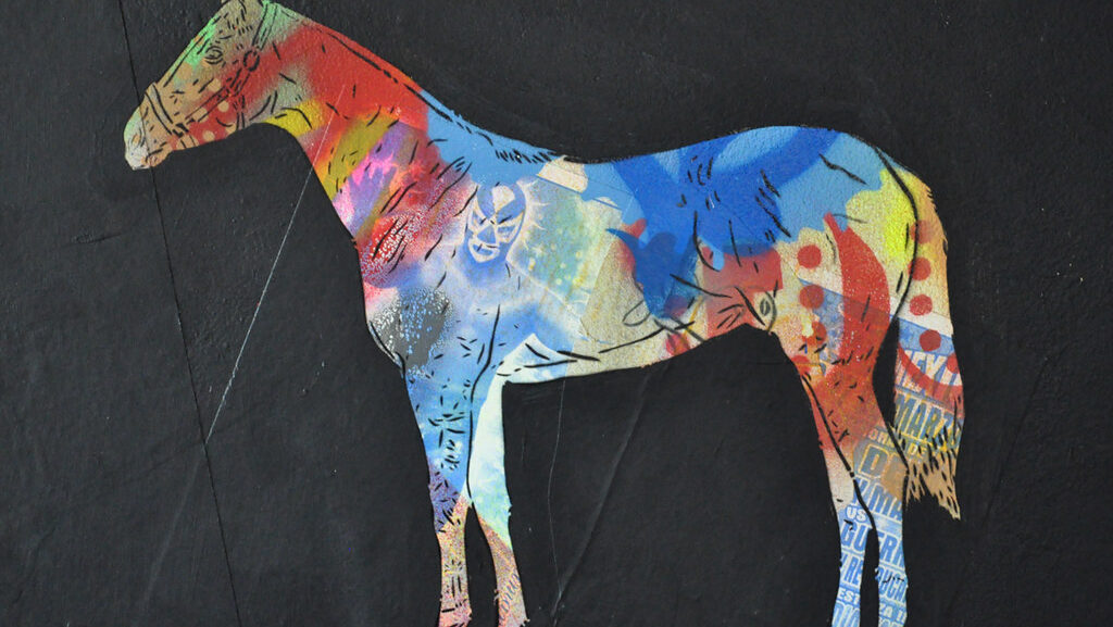 horse painting
