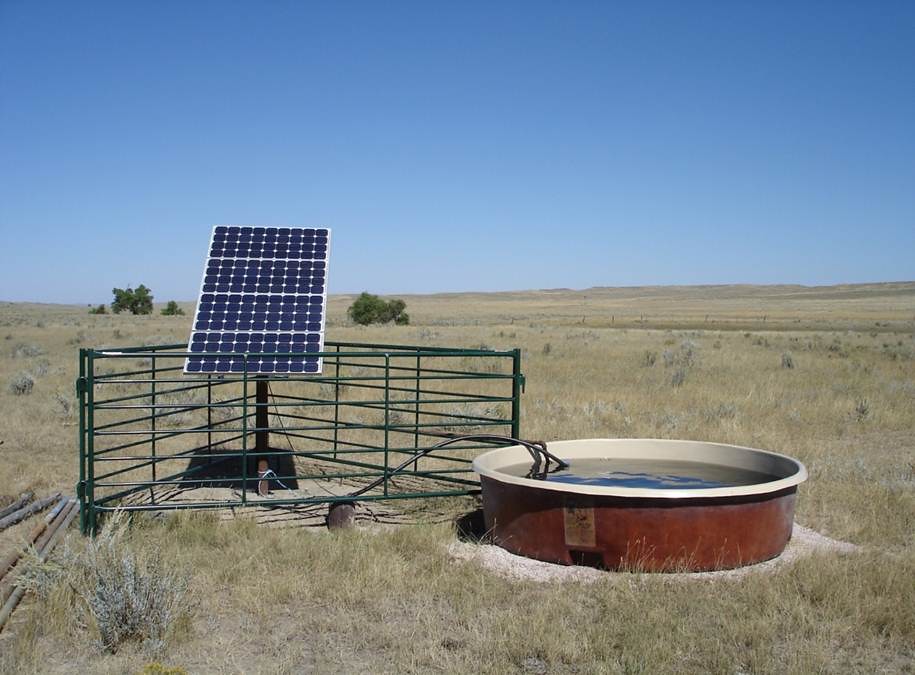 Solar Livestock Watering System