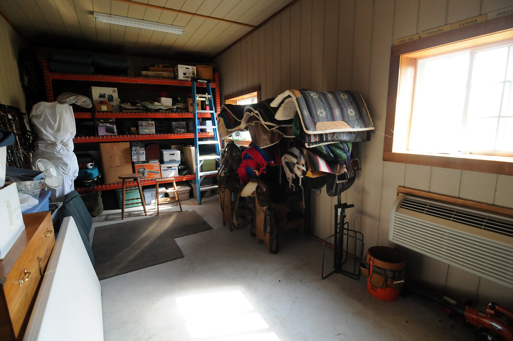Conditioned Tack Room