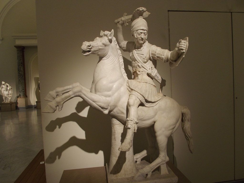 National Archaeological Museum of Naples - Warrior on horseback