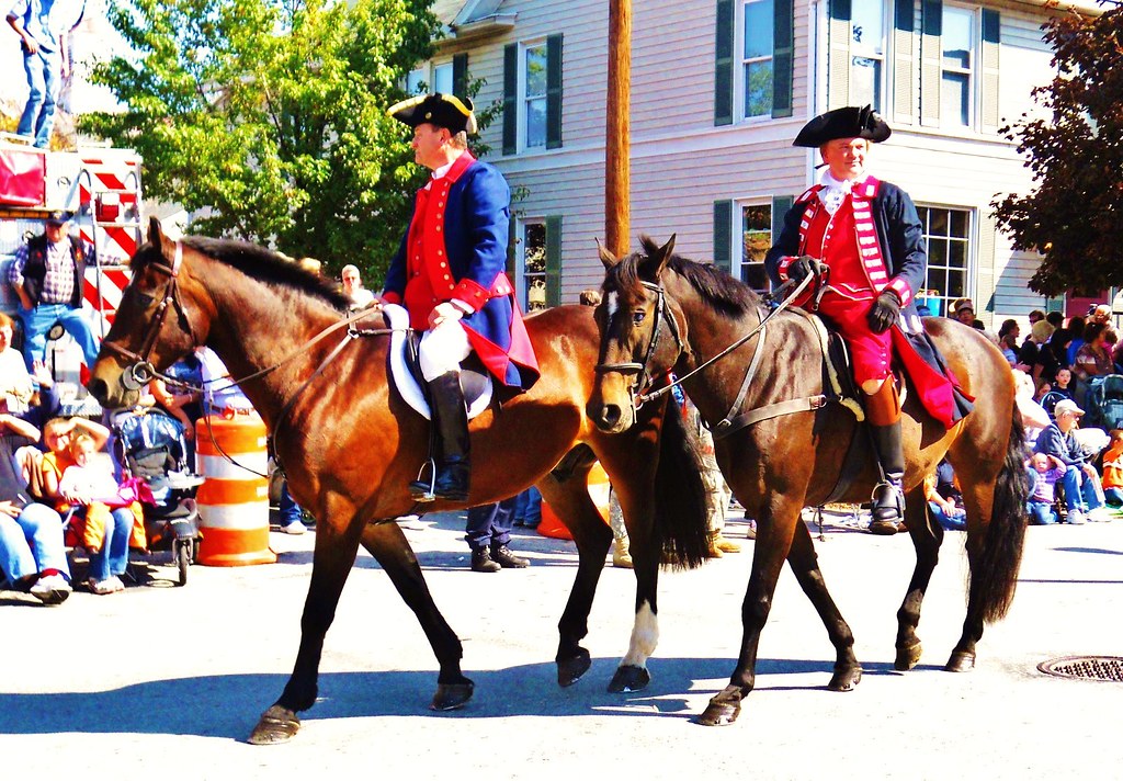 Ligonier parade, horses