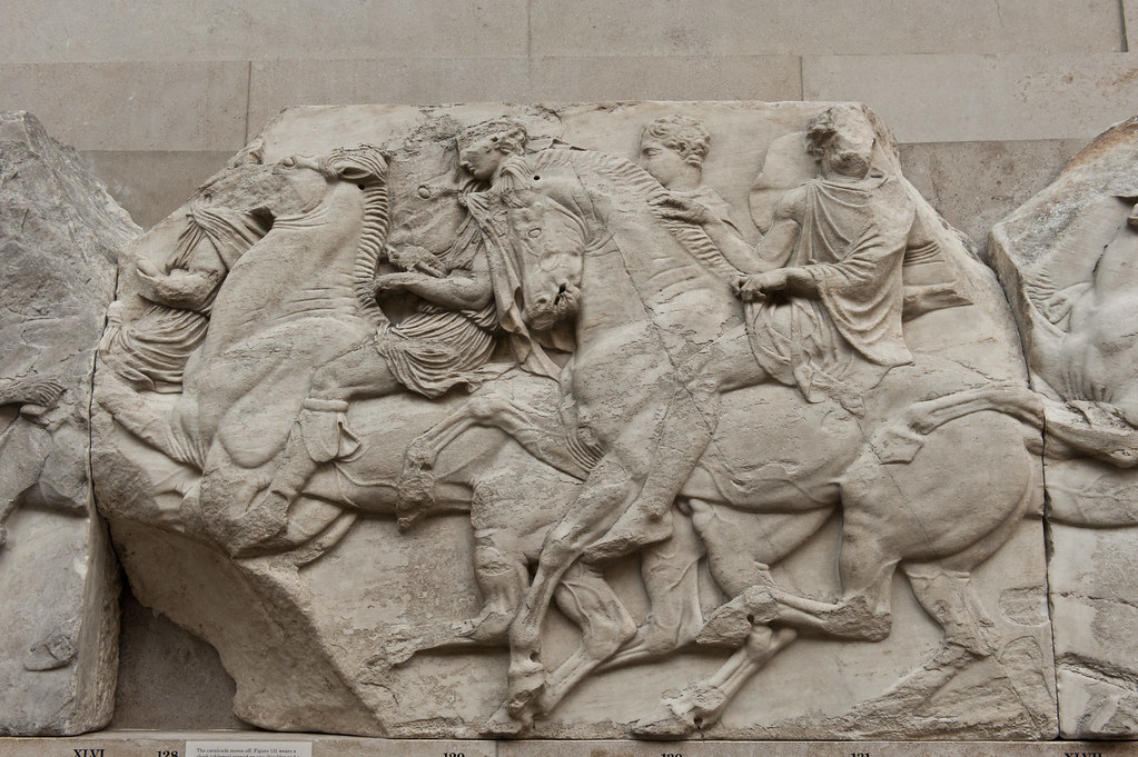 The Cavalcade II: Parthenon Frieze in London