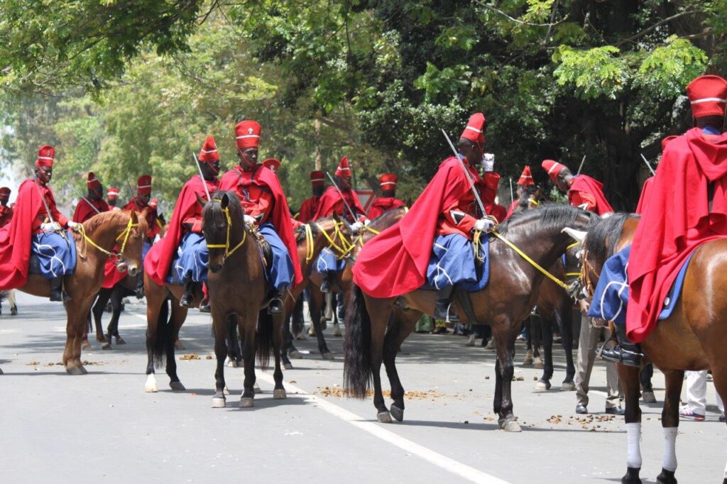 Red Guard at Macky Sall Inauguration (2012).