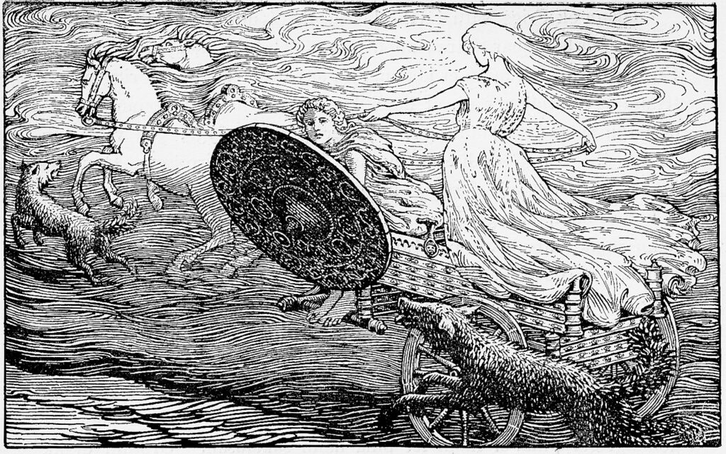 The Chariot of the Sun by Collingwood