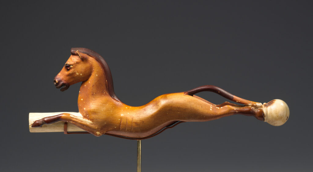 Egyptian Whip Handle in the Shape of a Horse 1390-1353 BCE