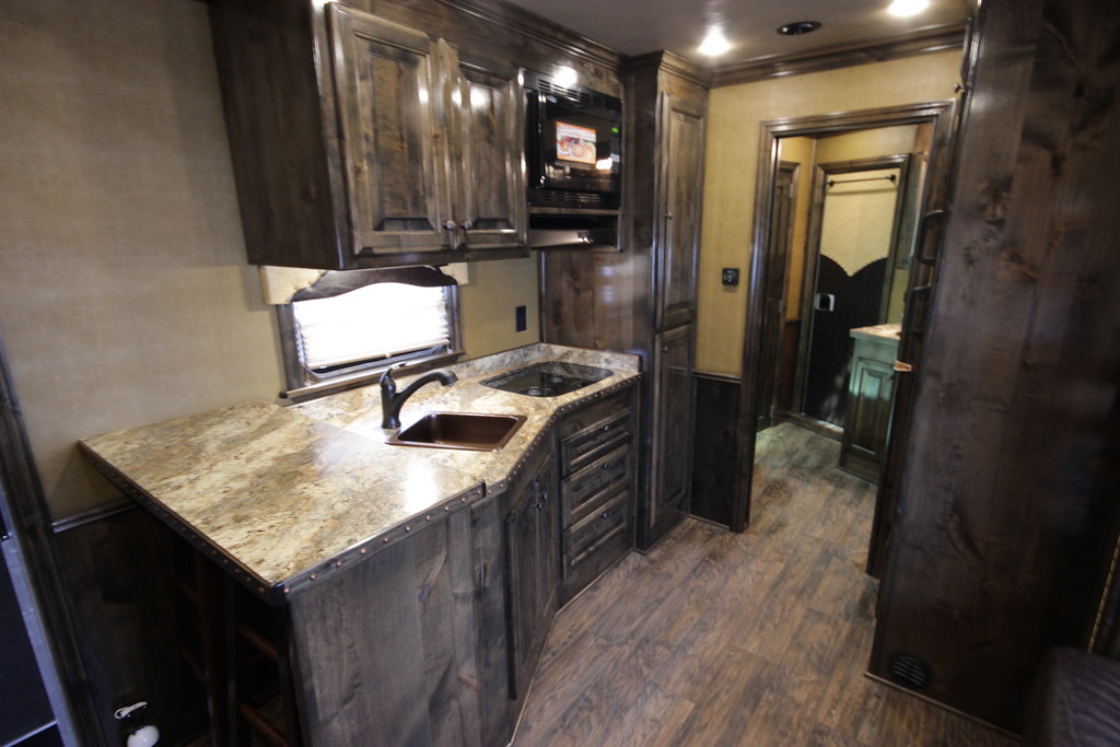 Horse Trailer with Living Quarters Interior