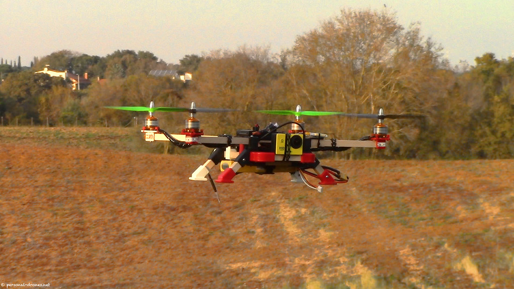 Flying drone agriculture farming