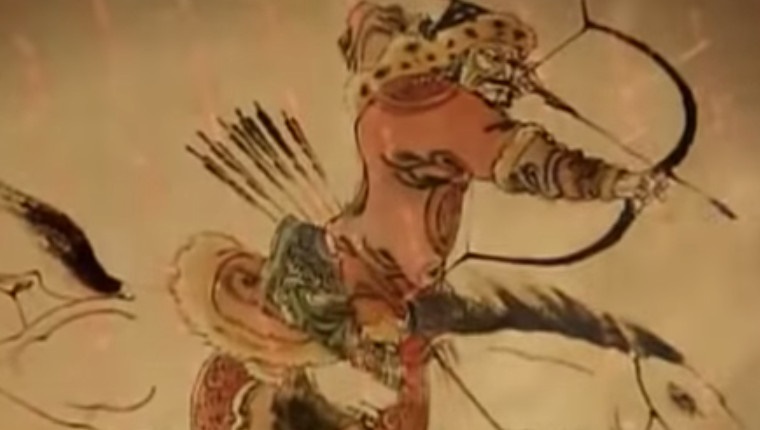 Mongol warrior of Genghis Khan