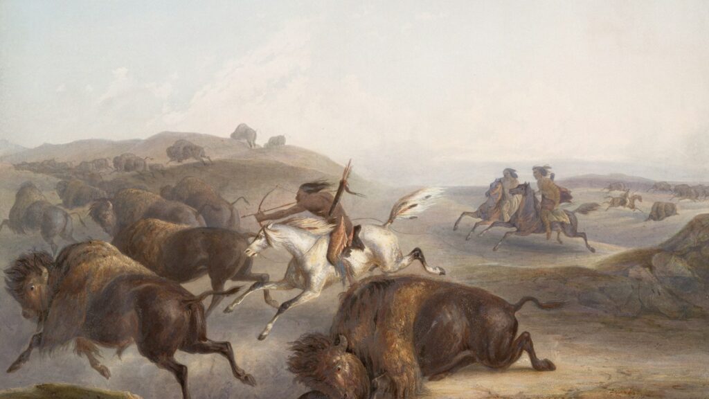 horse hunting