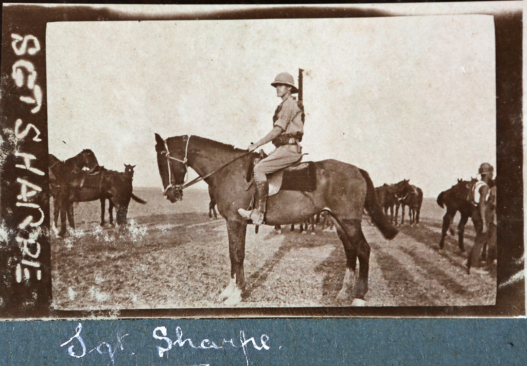 Wallace Sharpe. WW1 Photograph Album