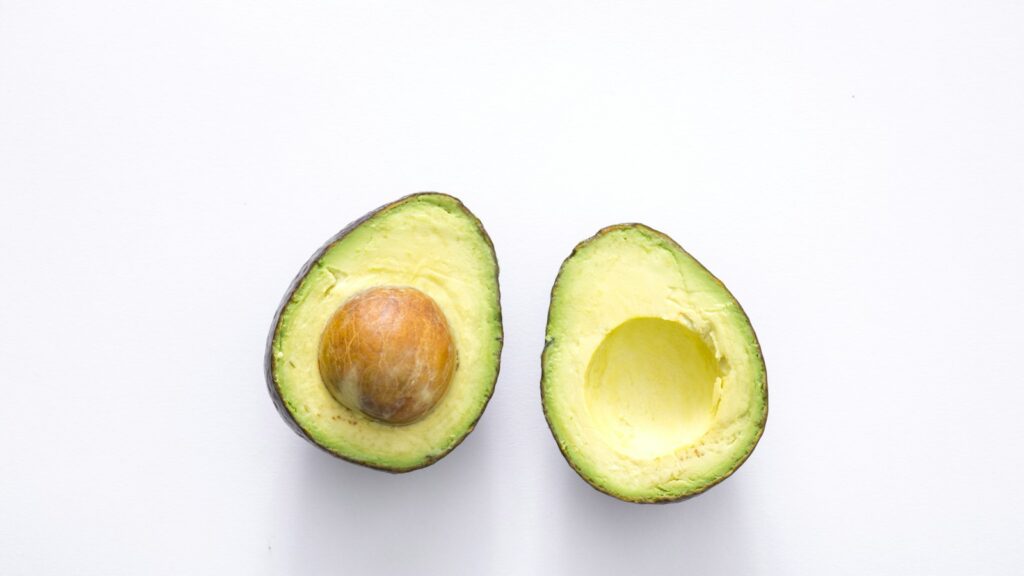 sliced avocado