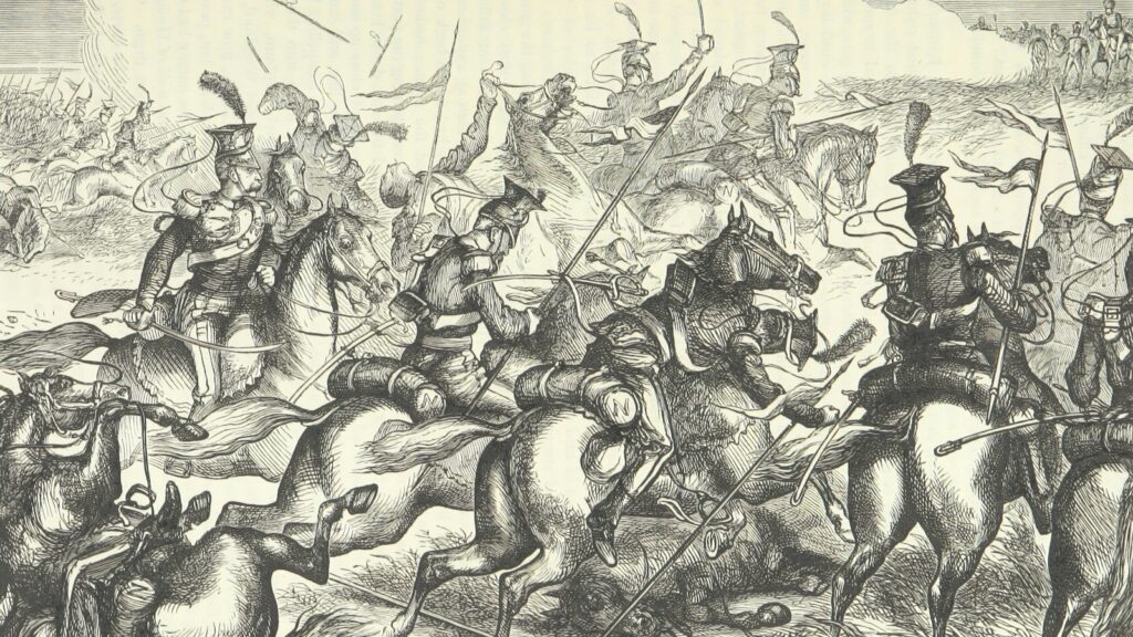 sketch of horses