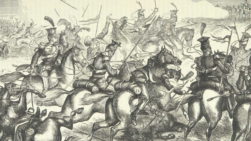 sketch of horses
