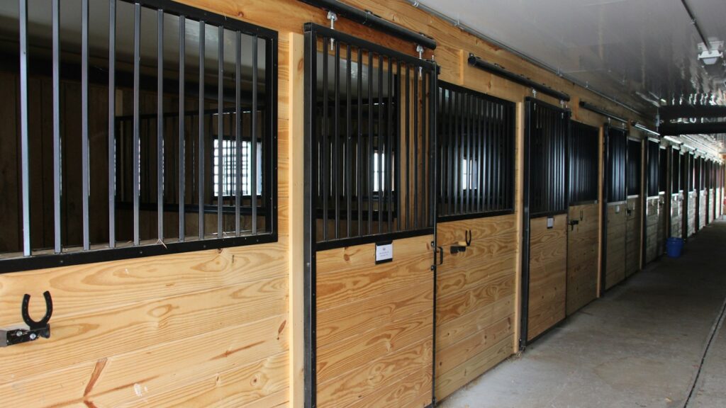 brown wooden framed glass window