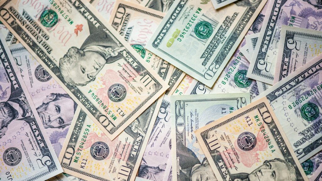 10 10 and 10 us dollar bill