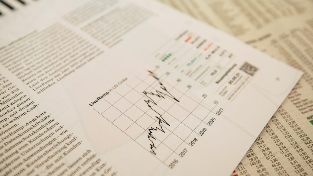 graph showing economy rise